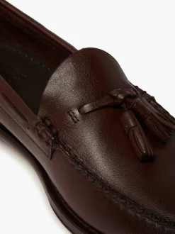 G.H.BASS Weejuns Larkin Tassel Loafers Chocolate Outlet