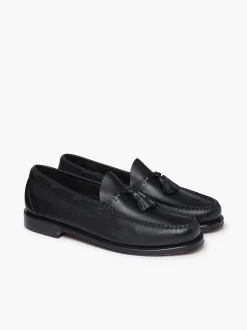 G.H.BASS Weejuns Larkin Tassel Loafers Black Clearance