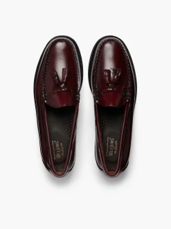 G.H.BASS Weejuns Larkin Tassel Loafers Wine Best
