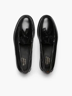 G.H.BASS Weejuns Larkin Tassel Loafers Black Fashion