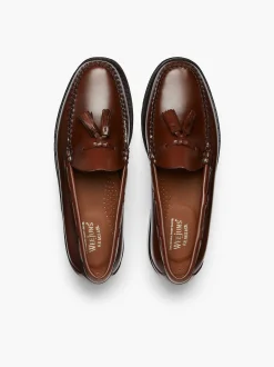 G.H.BASS Weejuns Larkin Tassel Loafers Brown Best Sale