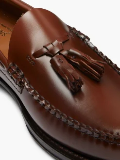 G.H.BASS Weejuns Larkin Tassel Loafers Brown Best Sale