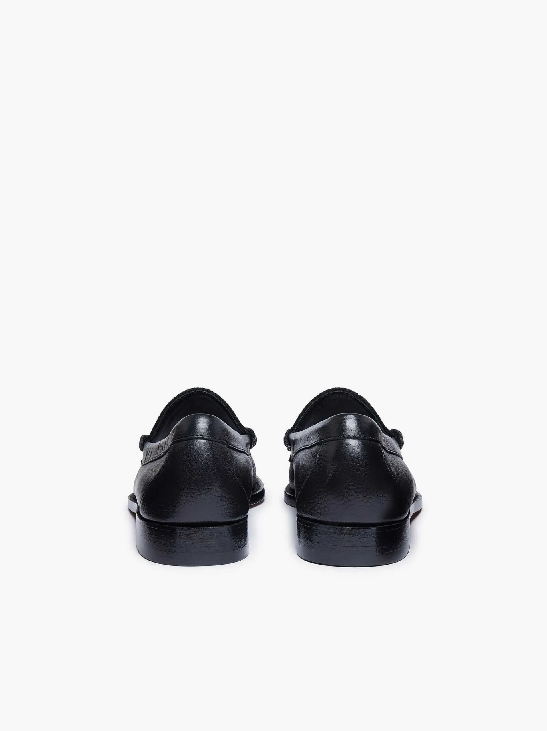 G.H.BASS Weejuns Larson Letterman Penny Loafers Black Flash Sale