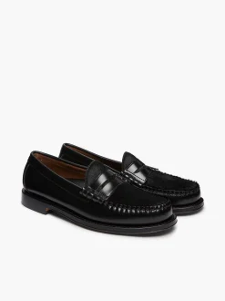 G.H.BASS Weejuns Larson Penny Loafers Black Sale
