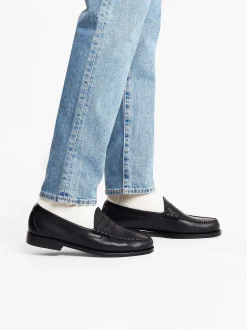 G.H.BASS Weejuns Larson Penny Loafers Black Best Sale