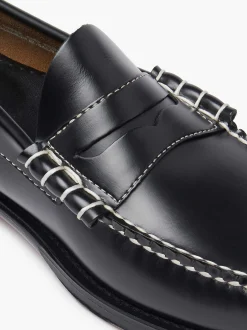 G.H.BASS Weejuns Larson Penny Loafers Black Fashion