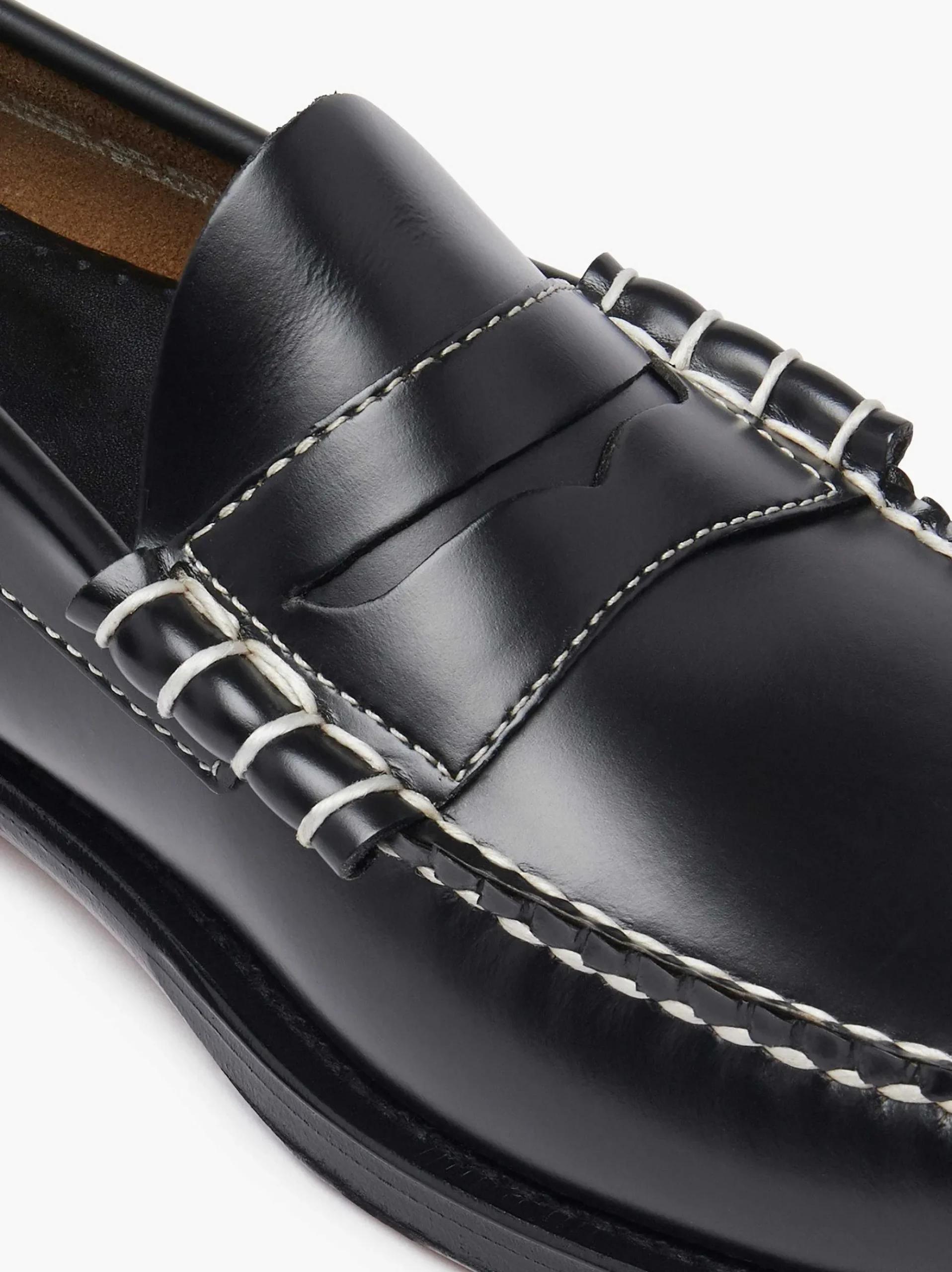 G.H.BASS Weejuns Larson Penny Loafers Black Fashion