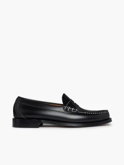 G.H.BASS Weejuns Larson Penny Loafers Black Fashion