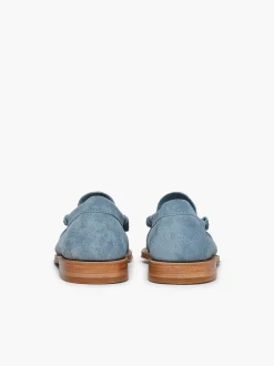 G.H.BASS Weejuns Larson Penny Loafers Slate Blue Fashion