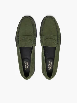 G.H.BASS Weejuns Larson Penny Loafers Dark Green Best Sale
