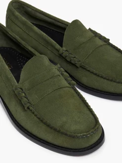 G.H.BASS Weejuns Larson Penny Loafers Dark Green Best Sale