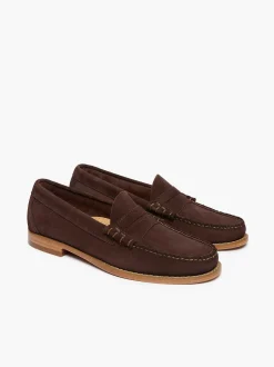 G.H.BASS Weejuns Larson Penny Loafers Dark Brown Store