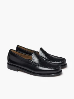 G.H.BASS Weejuns Larson Penny Loafers Black Online