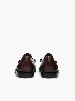 G.H.BASS Weejuns Larson Penny Loafers Wine New