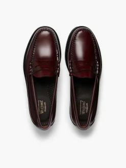 G.H.BASS Weejuns Larson Penny Loafers Wine New