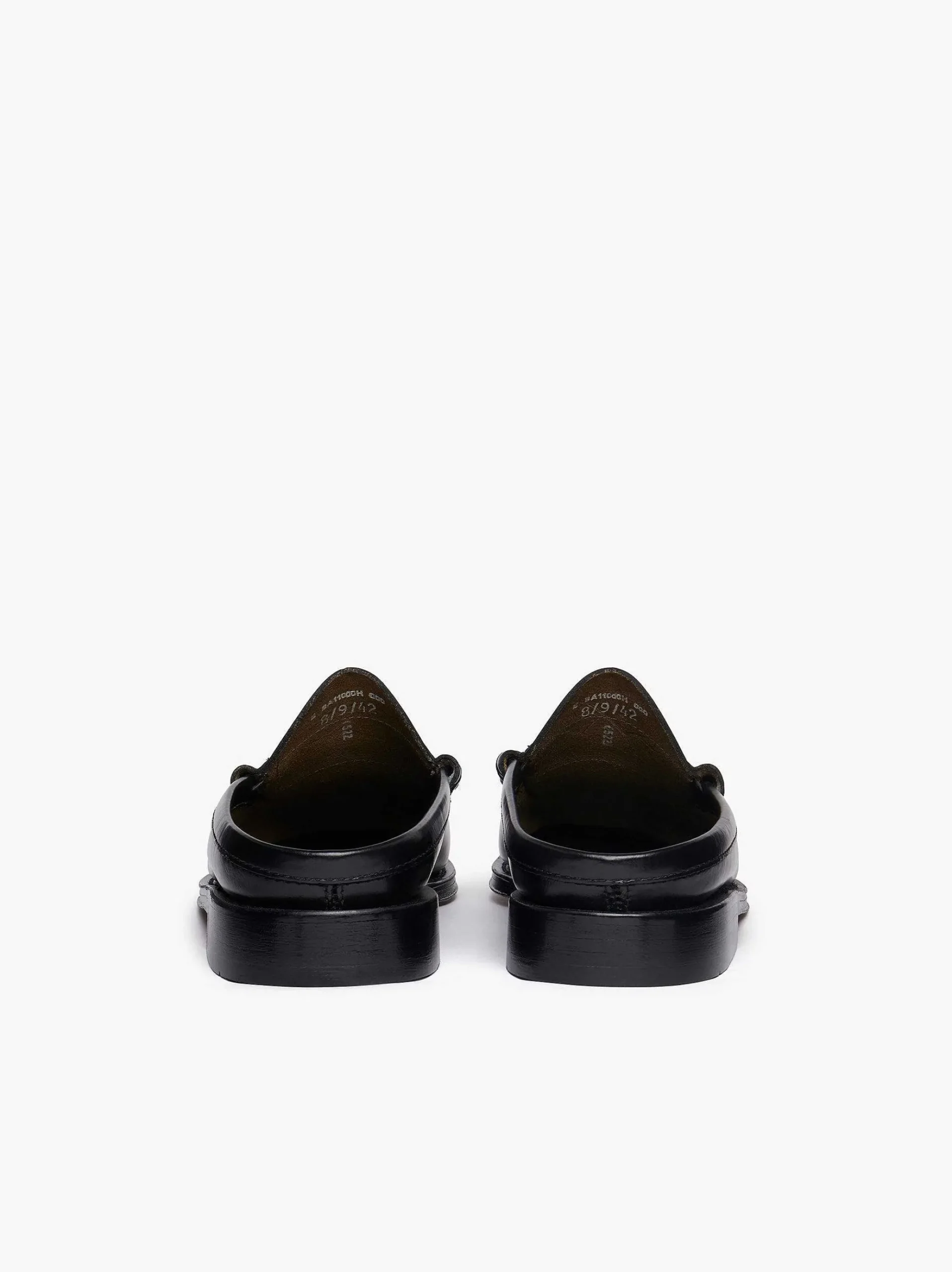 G.H.BASS Weejuns Larson Penny Slides Black New