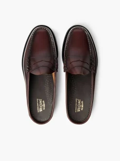 G.H.BASS Weejuns Larson Penny Slides Wine Discount