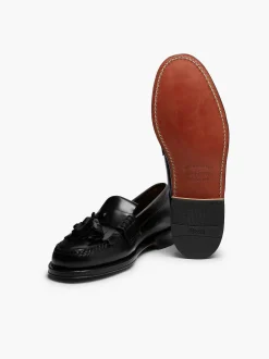 G.H.BASS Weejuns Layton Kiltie Loafers Black Best