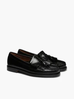 G.H.BASS Weejuns Layton Kiltie Loafers Black Best