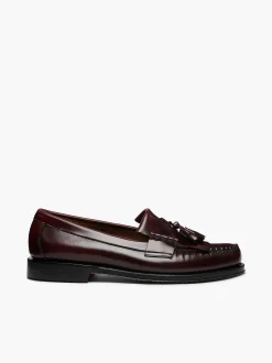G.H.BASS Weejuns Layton Kiltie Loafers Wine Online