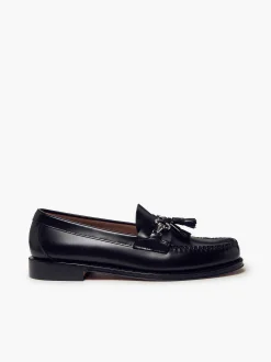 G.H.BASS Weejuns Lincoln Horsebit Tassel Loafers Black Outlet