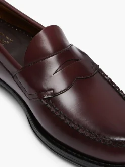 G.H.BASS Weejuns Logan Penny Loafers Wine Shop