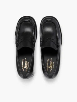 G.H.BASS Weejuns Penny Heels Black Store