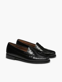 G.H.BASS Weejuns Penny Loafers Black Hot