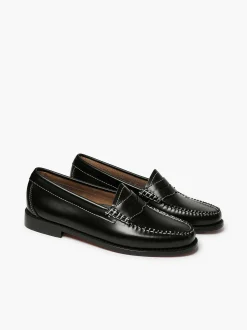 G.H.BASS Weejuns Penny Loafers Black New