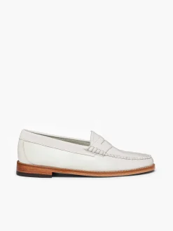 G.H.BASS Weejuns Penny Loafers White Store