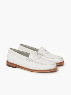 G.H.BASS Weejuns Penny Loafers White Store