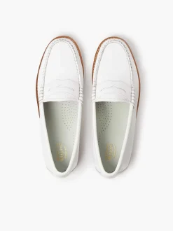 G.H.BASS Weejuns Penny Loafers White Store
