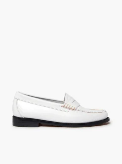 G.H.BASS Weejuns Penny Loafers White Shop