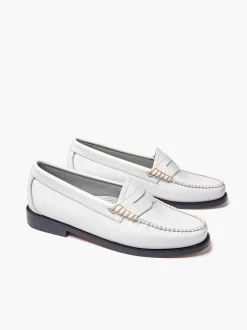 G.H.BASS Weejuns Penny Loafers White Shop