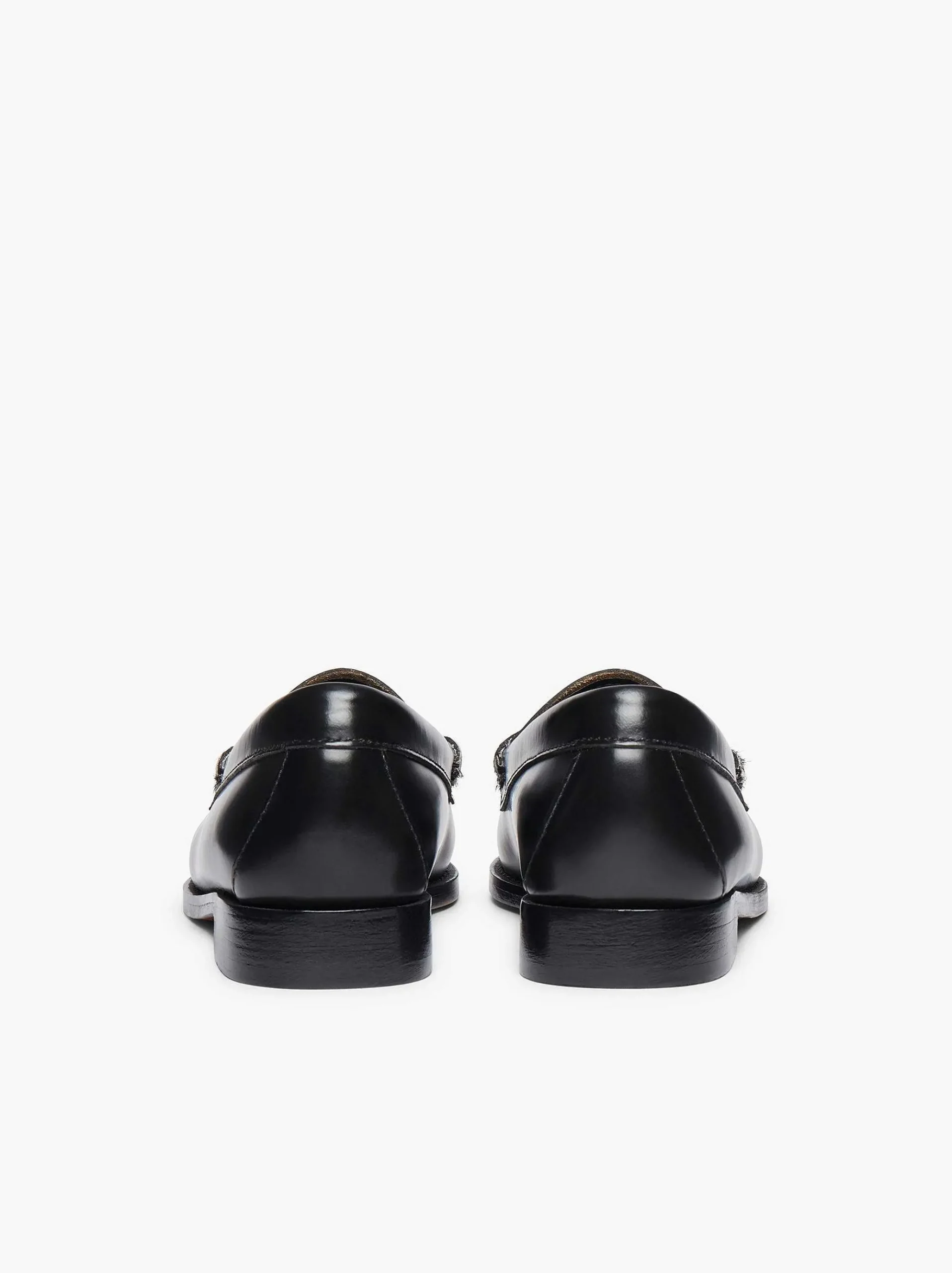 G.H.BASS Weejuns Penny Loafers Zebra Print & Black Hot
