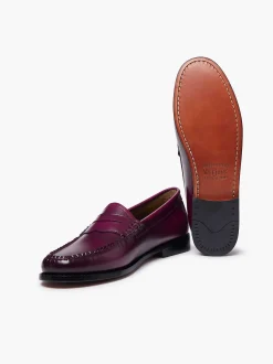 G.H.BASS Weejuns Penny Loafers Dark Red Store
