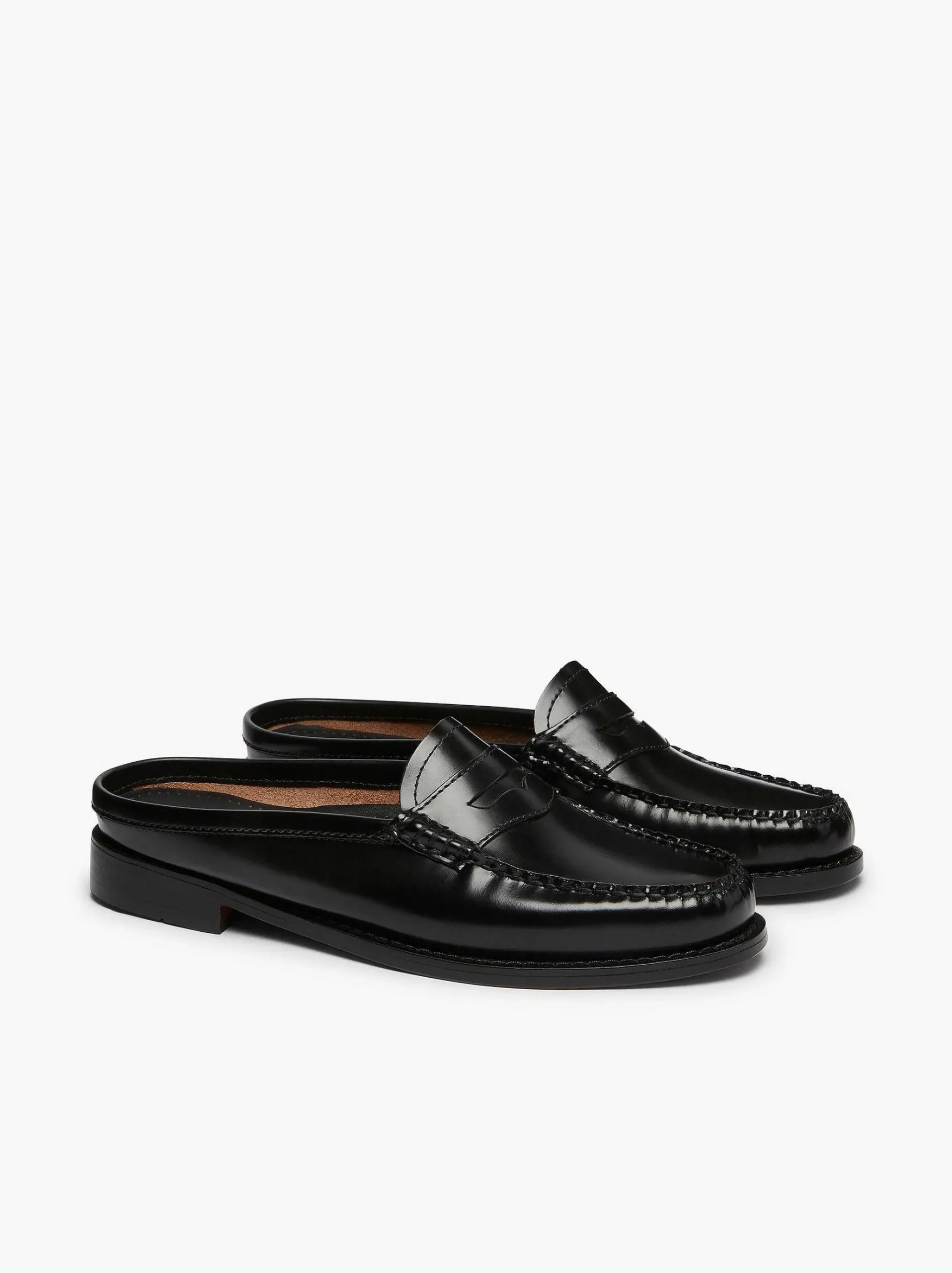 G.H.BASS Weejuns Penny Mules Black Cheap