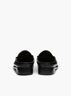 G.H.BASS Weejuns Penny Mules Black Cheap