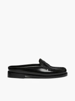G.H.BASS Weejuns Penny Mules Black Cheap