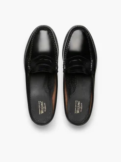 G.H.BASS Weejuns Penny Mules Black Cheap