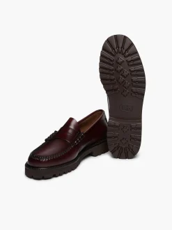 G.H.BASS Weejuns 90S Larson Penny Loafers Wine Cheap