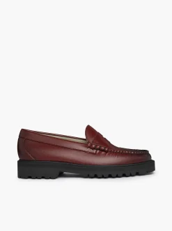 G.H.BASS Weejuns 90S Larson Penny Loafers Burgundy Shop