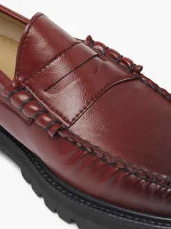 G.H.BASS Weejuns 90S Larson Penny Loafers Burgundy Shop