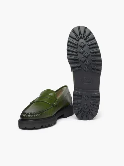 G.H.BASS Weejuns 90S Larson Penny Loafers Dark Green Best Sale
