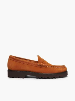 G.H.BASS Weejuns 90S Larson Penny Loafers Tan Best