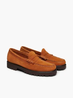 G.H.BASS Weejuns 90S Larson Penny Loafers Tan Best