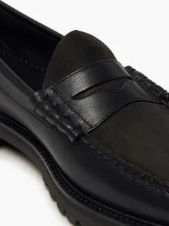 G.H.BASS Weejuns 90S Larson Penny Loafers Black Sale