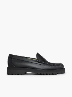 G.H.BASS Weejuns 90S Larson Penny Loafers Black Store