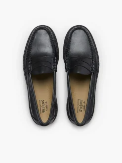 G.H.BASS Weejuns 90S Larson Penny Loafers Black Store
