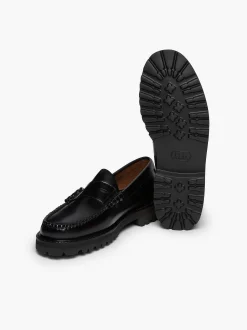 G.H.BASS Weejuns 90S Larson Penny Loafers Black Store